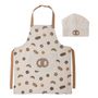 Couverts & ustensiles de cuisine - Snorre Tablier, Marron, Coton Set of 2 - BLOOMINGVILLE MINI