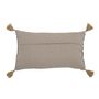 Cushions - Nesma Cushion, Brown, Cotton - BLOOMINGVILLE MULTIBRAND HOUSE