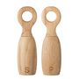 Kitchen utensils - Martim Salt & Pepper Mill, Nature, Rubberwood Set - BLOOMINGVILLE MULTIBRAND HOUSE