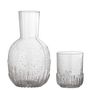 Carafes - Sebas Decanter & Glass, Clear, Glass Set - CREATIVE COLLECTION