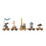 Decorative objects - Alfi Birthday Decoration, Brown, FSC®100%, MDF - BLOOMINGVILLE MINI