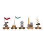 Decorative objects - Alfi Birthday Decoration, Brown, FSC®100%, MDF - BLOOMINGVILLE MINI