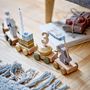 Decorative objects - Alfi Birthday Decoration, Brown, FSC®100%, MDF - BLOOMINGVILLE MINI