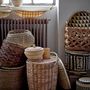 Paniers - Islim Panier avec couvercle, Noir, Palm Leaf Set of 3 - BLOOMINGVILLE MULTIBRAND HOUSE