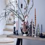 Christmas garlands and baubles - Pavla Ornament, White, Wool Set of 3 - BLOOMINGVILLE MULTIBRAND HOUSE