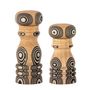Couverts & ustensiles de cuisine - Malado Salt & Pepper Mill, Nature, Bois d'hévéa Set - BLOOMINGVILLE MULTIBRAND HOUSE