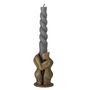 Candlesticks and candle holders - Tan Candle Holder, Brass, Cast Iron - BLOOMINGVILLE MULTIBRAND HOUSE