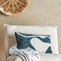 Cushions - Ryton Cushion, Black, Cotton  - BLOOMINGVILLE MULTIBRAND HOUSE
