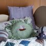 Cushions - Elinna Cushion, Green, Cotton - BLOOMINGVILLE MINI