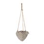 Flower pots - Alaz Flowerpot, Hanging, Nature, Stoneware - CREATIVE COLLECTION
