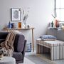Coussins - Adin Coussin, Blue, Coton  - BLOOMINGVILLE MULTIBRAND HOUSE
