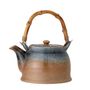 Kitchen utensils - Aura Teapot w/Teastrainer, Blue, Porcelain - BLOOMINGVILLE MULTIBRAND HOUSE