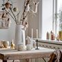 Candles - Twist Candle, Nature, Parafin Pack of 4 - BLOOMINGVILLE MULTIBRAND HOUSE