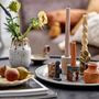 Candles - Twist Candle, Nature, Parafin Pack of 4 - BLOOMINGVILLE MULTIBRAND HOUSE