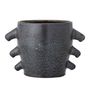 Pots de fleurs - Khan Pot de fleurs, Gris, Grès - BLOOMINGVILLE MULTIBRAND HOUSE