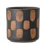 Flower pots - Avo Deco Flowerpot, Black, Terracotta - BLOOMINGVILLE MULTIBRAND HOUSE