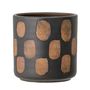 Flower pots - Avo Deco Flowerpot, Black, Terracotta - BLOOMINGVILLE MULTIBRAND HOUSE