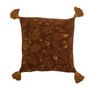 Coussins - Ganja Coussin, Rouge, Coton recyclé - BLOOMINGVILLE MULTIBRAND HOUSE