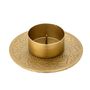 Candlesticks and candle holders - Mariella Candle Holder, Gold, Metal - BLOOMINGVILLE MULTIBRAND HOUSE