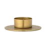 Candlesticks and candle holders - Mariella Candle Holder, Gold, Metal - BLOOMINGVILLE MULTIBRAND HOUSE