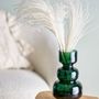 Vases - Johnson Vase, Green, Glass  - BLOOMINGVILLE MULTIBRAND HOUSE