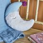 Cushions - Moony Cushion, White, Cotton - BLOOMINGVILLE MINI