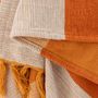 Throw blankets - Motril Throw, Orange, Cotton - BLOOMINGVILLE MULTIBRAND HOUSE