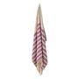 Throw blankets - Fausia Throw, Red, Cotton - CREATIVE COLLECTION