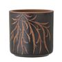Pots de fleurs - Dres Pot de fleurs déco, Marron, Terre cuite - BLOOMINGVILLE MULTIBRAND HOUSE