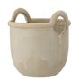 Flower pots - Janti Flowerpot, Nature, Stoneware - BLOOMINGVILLE