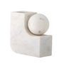 Candlesticks and candle holders - Abbelin Candle Holder, White, Marble - BLOOMINGVILLE MULTIBRAND HOUSE