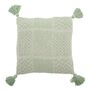 Coussins - Rodion Coussin, Verte, Coton recyclé - BLOOMINGVILLE MULTIBRAND HOUSE