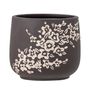 Flower pots - Betino Flowerpot, Brown, Stoneware - BLOOMINGVILLE MULTIBRAND HOUSE