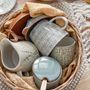 Food storage - Pixie Jar w/Lid & Spoon, Green, Stoneware - BLOOMINGVILLE MULTIBRAND HOUSE