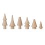 Decorative objects - Rias Deco Tree, Nature, Ash Set of 6 - BLOOMINGVILLE MULTIBRAND HOUSE