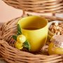 Tasses et mugs - Limone Tasse, Jaune, Grès  - CREATIVE COLLECTION