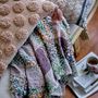 Throw blankets - Laj Throw, Purple, Acrylic  - CREATIVE COLLECTION