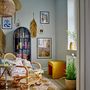 Bougeoirs et photophores - Leander Photophore, Blue, Grès - BLOOMINGVILLE MULTIBRAND HOUSE