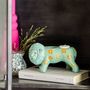 Bougeoirs et photophores - Leander Photophore, Blue, Grès - BLOOMINGVILLE MULTIBRAND HOUSE