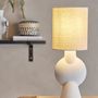 Table lamps - Sergio Table lamp, Nature, Stoneware  - BLOOMINGVILLE