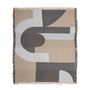 Plaids - Tasja Plaid, Nature, Coton recyclé - BLOOMINGVILLE MULTIBRAND HOUSE