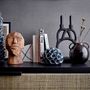 Candlesticks and candle holders - Ramina Candle Holder, Black, Polyresin - BLOOMINGVILLE MULTIBRAND HOUSE