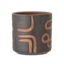 Pots de fleurs - Abas Pot de fleurs déco, Marron, Terre cuite  - BLOOMINGVILLE MULTIBRAND HOUSE