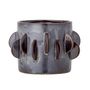 Flower pots - Roza Flowerpot, Grey, Stoneware - BLOOMINGVILLE MULTIBRAND HOUSE