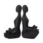Decorative objects - Talya Bookend, Black, Metal Set of 2 - BLOOMINGVILLE MULTIBRAND HOUSE