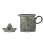 Kitchen utensils - Liselu Lemon Juicer, Green, Stoneware - CREATIVE COLLECTION