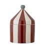 Food storage - Cimmi Jar w/Lid, Red, Stoneware  - BLOOMINGVILLE MINI