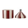 Food storage - Cimmi Jar w/Lid, Red, Stoneware  - BLOOMINGVILLE MINI