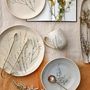 Everyday plates - Bea Soup Plate, Nature, Stoneware  - BLOOMINGVILLE