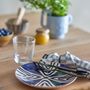 Everyday plates - Shama Plate, Blue, Stoneware - BLOOMINGVILLE MULTIBRAND HOUSE